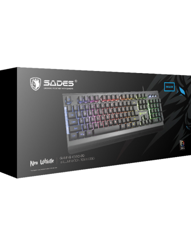 SADES Gaming Keyboard Neo Whistle...
