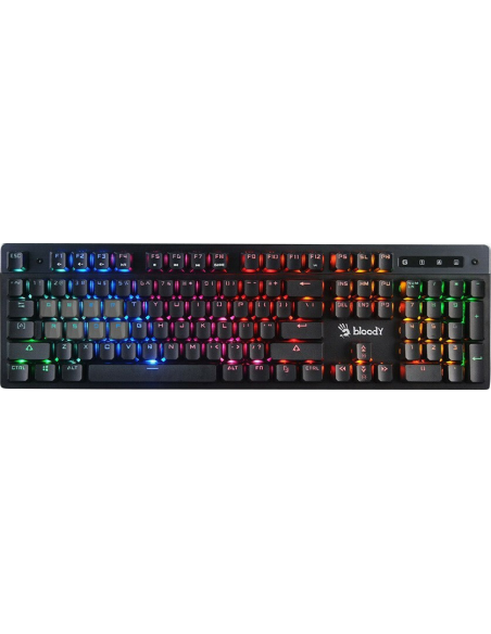 BLOODY Gaming Keyboard B500N, Wired, Mecha-Like Switch, Black